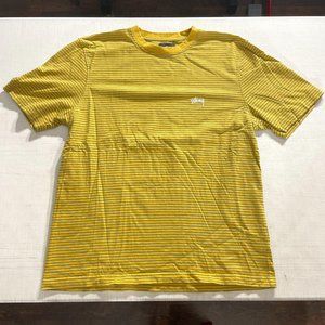 Stussy Striped Shirt Sun Yellow